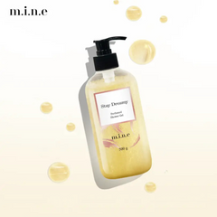Gel tắm Mine Stay Dreamy - Sữa tắm hương nước hoa cao cấp 500g, làm sạch & giữ ẩm, mang lại cảm giác tươi mới & quyến rũ.