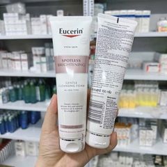 Eucerin Sữa Rửa Mặt Làm Sáng Da Spotless Brightening Cleansing Foam 150g - Dưỡng Sáng, Giảm Đốm Nâu, Dành Cho Da Nhạy Cảm