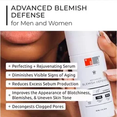 Serum Trị Mụn và Lão Hóa ADVANCED BLEMISH DEFENSE 30ML - Giảm Nếp Nhăn, Sạch Da, Thích Hợp Cho Da Dầu và Hỗn Hợp
