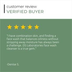 Sữa Rửa Mặt ADVANCED CLEANSER 200ml - Làm Sạch Chuyên Sâu, Không Kích Ứng, Phù Hợp Mọi Loại Da - DS Laboratories Mỹ
