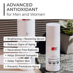 Serum Làm Sáng Phục Hồi Da ADVANCED ANTIOXIDANT 30ML - Vitamin C Nguyên Chất, Giúp Làm Sáng Da Ngăn Ngừa Lão Hóa, Phù Hợp Mọi Loại Da