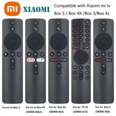 Điều Khiển Remote Xiaomi Mi TV Stick / Mi Box S / Box 4X / Box 3 - Thay Thế Điều Khiển Từ Xa Có Tính Năng Giọng Nói, Mới 100%