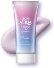 Kem chống nắng Skin Aqua Tone Up UV Essence SPF50+ PA++++ 80g – Kem nâng tông, dưỡng sáng da Nhật Bản