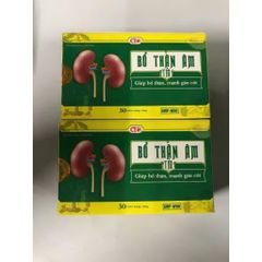 Viên Uống Bổ Thận Âm TM - Hỗ Trợ Sức Khỏe Thận Từ Thiên Nhiên, Giải Pháp Cho Thận Yếu, Hộp 30 Viên