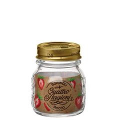 Hũ Thủy Tinh Bormioli Quattro Nắp Vặn 150ml, 250ml - Hộp Đựng Thức Ăn Tiện Lợi, Chất Liệu Cao Cấp, Hoàn Hảo Cho Gia Đình