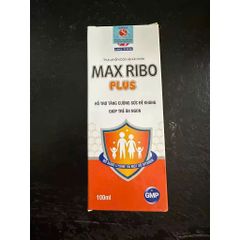 Max Ribo Plus 100ml - Thực Phẩm Chức Năng Tăng Cường Đề Kháng, Bổ Sung Thymomodulin, Lysin Và Vitamin Cho Trẻ Em