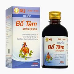 Siro Bổ Tâm Xuân Quang 250ml - Giúp Ngủ Ngon, Giảm Mệt Mỏi, Hỗ Trợ Hệ Thần Kinh, Phục Hồi Sức Khỏe