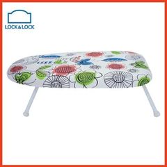 Cầu Là Quần Áo LocknLock ETM524 - Bàn Để Đồ Ủi Thấp Chất Liệu Thép Bọc Vải Cotton, Kích Thước Gọn Nhẹ, Họa Tiết Đẹp