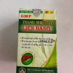 Viên Thanh Nhiệt Liên Đăng 45 Viên - Thực Phẩm Chức Năng Hỗ Trợ Giải Độc, Mát Gan, Giảm Nổi Mề Đay, Vàng Da, Tiểu Ít