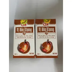 Vi Bảo Khang TM - Hỗ Trợ Giảm Viêm Dạ Dày & Trào Ngược, 60 Viên Hỗ Trợ Tiêu Hóa Hiệu Quả Cho Tất Cả Mọi Người