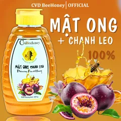 Mật Ong Nguyên Chất Chanh Leo CvdBeehoney 500g - Tăng Đề Kháng, Giúp Đẹp Da, Từ Tự Nhiên, Hàng Việt Nam Chất Lượng Cao