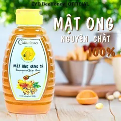 Mật Ong Gừng Sả Nguyên Chất CvdBeehoney 100% Tự Nhiên, Tăng Sức Đề Kháng, Hỗ Trợ Làm Đẹp, 500g
