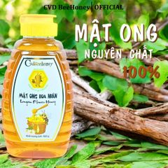 Mật Ong Nguyên Chất CvdBeehoney Từ Hoa Nhãn 100% Tự Nhiên - Tăng Cường Sức Đề Kháng, Giảm Ho, Làm Đẹp Da