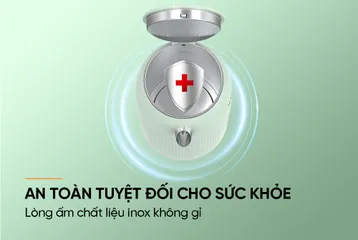 ẤM SIÊU TỐC INOX 2 LỚP 2.8L SUNHOUSE SHD1364 - Dung tích lớn