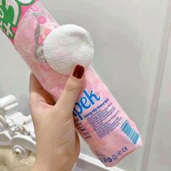 Combo 20 Bông Tẩy Trang Ipek 130 Miếng - Sợi Bông 100% Cotton Mềm Mại, Dùng Tẩy Trang và Vệ Sinh Da Mặt