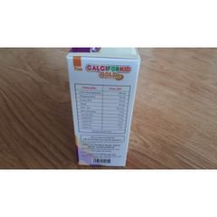 Thực Phẩm Chức Năng Canciforkid Gold - Bổ Sung Canxi Cho Bé, Phát Triển Chiều Cao, Ngăn Ngừa Loãng Xương, Hỗ Trợ Tăng Cường sức Khỏe
