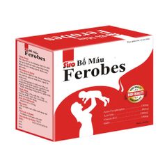 Siro Bổ Máu Ferobes - Nhật Việt Pharma - Bổ Sung Sắt và Khoáng Chất Hỗ Trợ Tạo Máu cho Phụ Nữ Mang Thai và Thiếu Máu