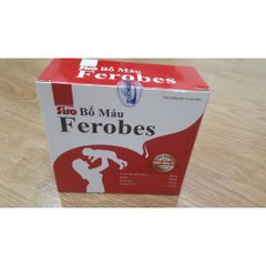 Siro Bổ Máu Ferobes - Nhật Việt Pharma - Bổ Sung Sắt và Khoáng Chất Hỗ Trợ Tạo Máu cho Phụ Nữ Mang Thai và Thiếu Máu