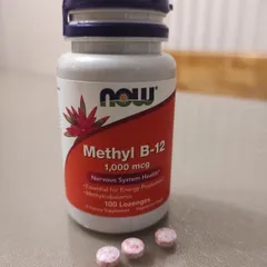 Viên ngậm Vitamin B12 Methyl 1000mcg Thuần Chay NOW Foods - Hỗ trợ Hệ Thần Kinh và Tăng Cường Năng Lượng, 100 Viên