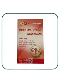 Bạch Đái Hoàn Xuân Quang 50g - Thực Phẩm Chức Năng Hỗ Trợ Kinh Nguyệt Không Đều và Giảm Đau Bụng Kinh Cho Phụ Nữ