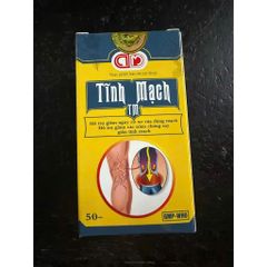Viên uống Tĩnh Mạch TM - Hỗ trợ hoạt huyết, tăng cường sức bền thành mạch, giảm nguy cơ suy giãn tĩnh mạch - Hộp 50 viên nang