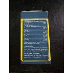 Viên uống Tĩnh Mạch TM - Hỗ trợ hoạt huyết, tăng cường sức bền thành mạch, giảm nguy cơ suy giãn tĩnh mạch - Hộp 50 viên nang