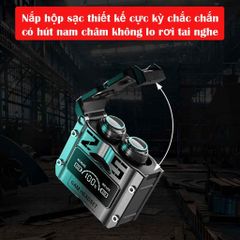 Tai Nghe Bluetooth Gaming M25 TWS 5.3 - Âm Thanh 9D Bass Căng, Chống Nước IPX7, Thời Gian Sử Dụng 6 Giờ - Tai Nghe Không Dây Nhét Tai Chơi Game