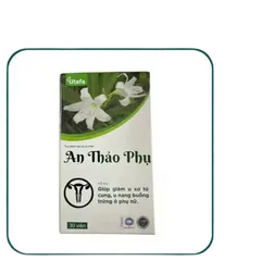 Viên An Thảo Phụ - Hỗ Trợ Giảm Phát Triển U Xơ Tử Cung và U Nang Buồng Trứng 30 Viên - Thực Phẩm Chức Năng Tự Nhiên cho Phụ Nữ