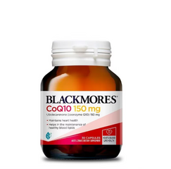 Viên uống Blackmores CoQ10 150mg - Hỗ trợ tim mạch khỏe mạnh, tăng cường năng lượng, dễ hấp thu, 30 viên, sản phẩm cho người trưởng thành