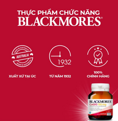 Viên uống Blackmores CoQ10 150mg - Hỗ trợ tim mạch khỏe mạnh, tăng cường năng lượng, dễ hấp thu, 30 viên, sản phẩm cho người trưởng thành