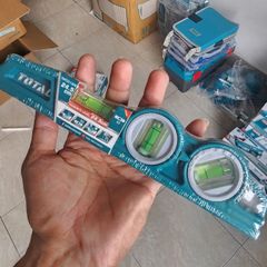 Thước Thủy Ống Total TMT221306 245mm - Nhôm Đúc Chính Xác ±0.5mm/m, Dễ Dàng Đo Cân Bằng Khi Xây Dựng, 3 Vial Thủy 45°/90°/180°
