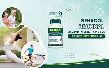 Viên Uống Hỗ Trợ Xương Khớp Genacol - Tăng Tiết Dịch, Tái Tạo Sụn, Giảm Đau Khớp Hiệu Quả Từ Canada