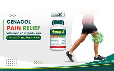 Viên Uống Hỗ Trợ Xương Khớp Genacol - Tăng Tiết Dịch, Tái Tạo Sụn, Giảm Đau Khớp Hiệu Quả Từ Canada