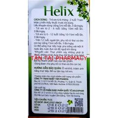 ✅[CHÍNH HÃNG, SỈ INBOX]  Siro ho cho phụ nữ có thai và cho trẻ em HELIX - Hộp 30 gói