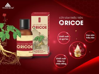 Cốt Sâm Triều Tiên Oricoe 30mL - Bổ Gan, Tăng Cường Sinh Lực, Hỗ Trợ Phục Hồi Sức Khỏe, Thích Hợp Cho Người Mệt Mỏi, Ổn Định Cơ Thể