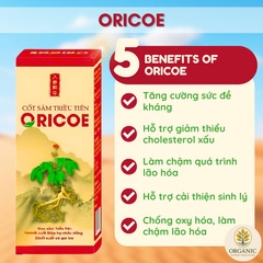 Cốt Sâm Triều Tiên Oricoe 30mL - Bổ Gan, Tăng Cường Sinh Lực, Hỗ Trợ Phục Hồi Sức Khỏe, Thích Hợp Cho Người Mệt Mỏi, Ổn Định Cơ Thể