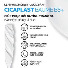 (Auth 100%) Kem Phục Hồi Da La Roche-Posay Cicaplast Baume B5+ 40ml - Dưỡng Da Nhạy Cảm, Hiệu Quả Ngay Sau 1 Lần Sử Dụng chính hãng
