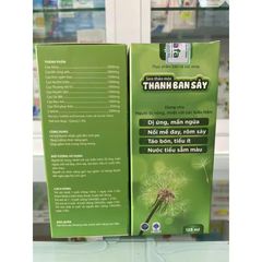 SIRO Thảo Mộc Thanh Ban Sảy 125ML - Giải Độc Gan, Hỗ Trợ Thanh Nhiệt Từ Thiên Nhiên - Chai Thảo Dược Việt Nam Chất Lượng Cao