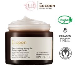 Thạch Hoa Hồng Dưỡng Ẩm Cocoon 100ml - Dưỡng ẩm sâu cho da khô, làm dịu và cải thiện kết cấu da, khóa ẩm hiệu quả.