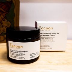Thạch Hoa Hồng Dưỡng Ẩm Cocoon 100ml - Dưỡng ẩm sâu cho da khô, làm dịu và cải thiện kết cấu da, khóa ẩm hiệu quả.