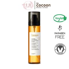 Xịt Khoáng Nghệ Hưng Yên Cocoon 130ml - Cấp Ẩm, Làm Sáng Da, Ngăn Ngừa Oxy Hóa, Chống Lão Hóa, Dưỡng Da Từ Thiên Nhiên