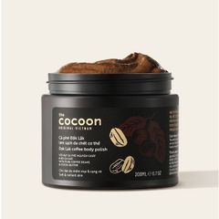 Cà Phê Đắk Lắk Body Scrub 200ml - Tẩy Da Chết Toàn Thân, Giúp Da Mịn Màng, Sáng Đều, Chất Lượng Cao, 100% Thuần Chay