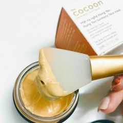 Mặt Nạ Nghệ Hưng Yên Cocoon 30ml-100ml - Mặt Nạ Dưỡng Sáng Da Đều Màu, Chống Oxy Hóa Từ Tinh Bột Nghệ Thiên Nhiên