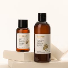 Combo Làm Sạch Da Dầu Mụn Cocoon - Gel Rửa Mặt Bí Đao 310ml + Nước Tẩy Trang Bí Đao 140ml - Sạch Sâu, Dưỡng Ẩm Tự Nhiên