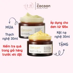 Thạch Nghệ Hưng Yên Cocoon 30ml - 100ml Giúp Làm Sáng Da, Mờ Thâm, Cải Thiện Độ Mịn Màng, Dưỡng Ẩm Từ Chiết Xuất Nghệ Thiên Nhiên