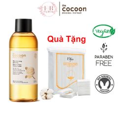 Nước Tẩy Trang Hoa Hồng Cocoon 500ml - Làm Sạch Makeup, Cấp Ẩm, Tặng Kèm Bông Tẩy Trang - Phù Hợp Cho Da Nhạy Cảm