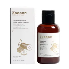 Bộ Combo Gel Bí Đao Rửa Mặt và Nước Cân Bằng Da Cocoon 140ml - Sạch Da, Cung Cấp Độ Ẩm, Làm Sáng Da, Giảm Mụn