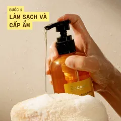 Gel tắm đường thốt nốt An Giang Cocoon 500ml - Dưỡng ẩm nhẹ nhàng với hương trái cây, làm sạch và bảo vệ làn da mềm mại