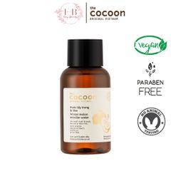 Nước tẩy trang Bí đao Cocoon 140ml - Micellar Water Cho Da Dầu & Da Mụn, Làm Sạch Dịu Nhẹ, Không Cồn, Không Sulfate
