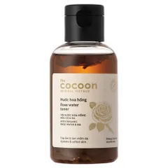 Nước Cân Bằng Da Cocoon 140ml - Toner Hoa Hồng Chuyên Sâu Cho Da Dầu Mụn, Cấp Ẩm Và Se Khít Lỗ Chân Lông